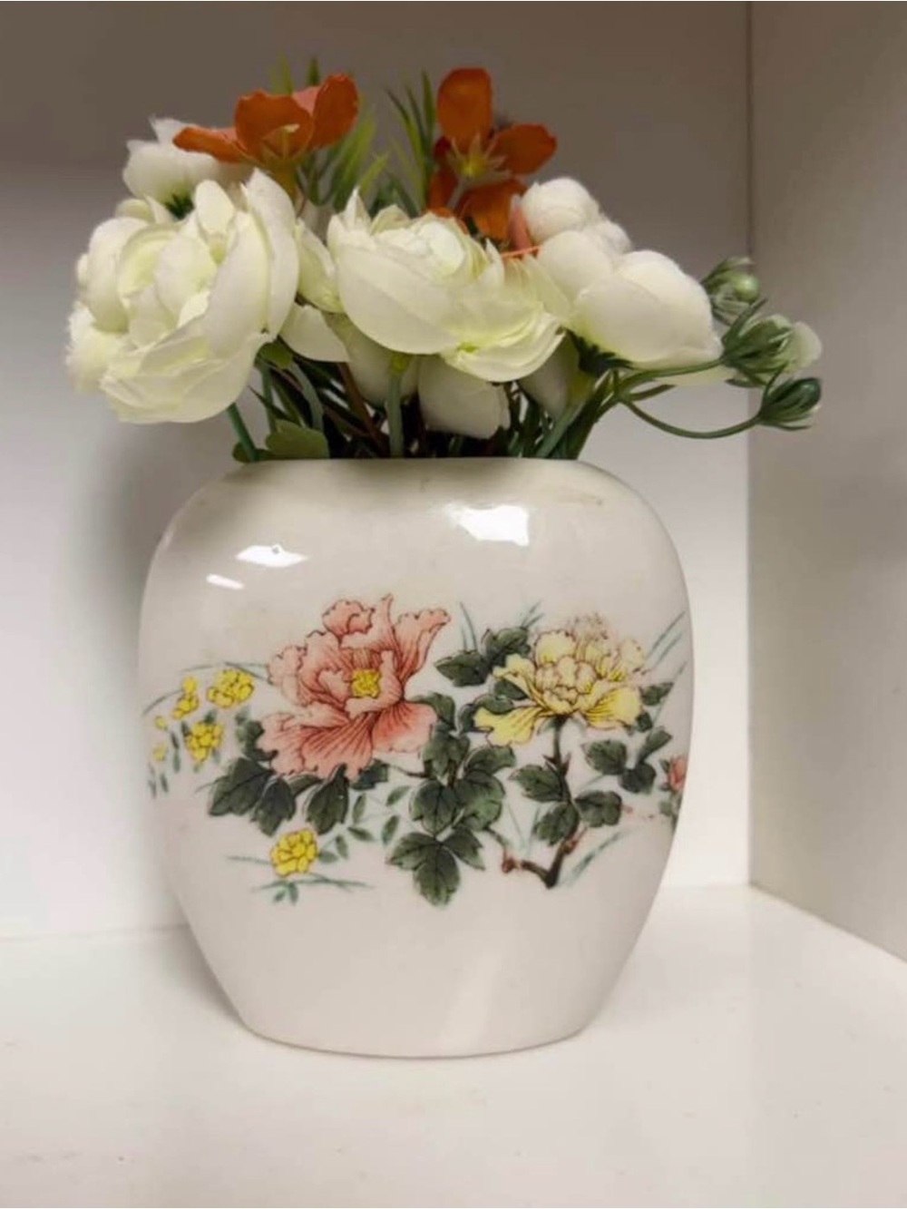 Floral Ceramic Vase